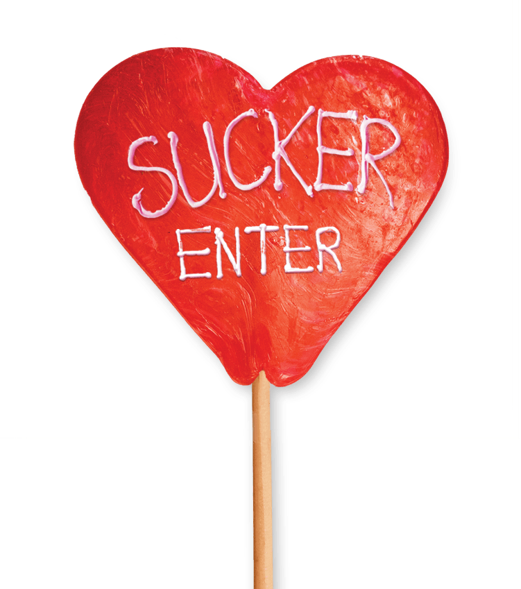 Sucker Png - Heart (751x849), Png Download