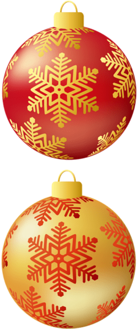 Free Png Christmas Balls Set Png - Christmas Eve (480x1162), Png Download