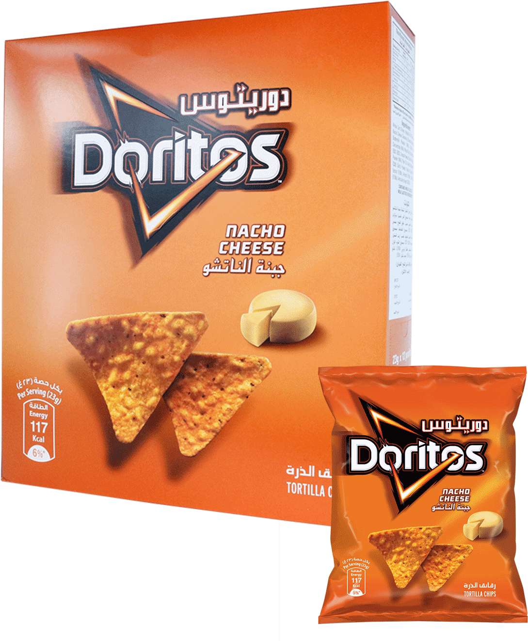 Doritos Nacho Cheese 23gx12 - Doritos Nacho Cheese (1156x1358), Png Download