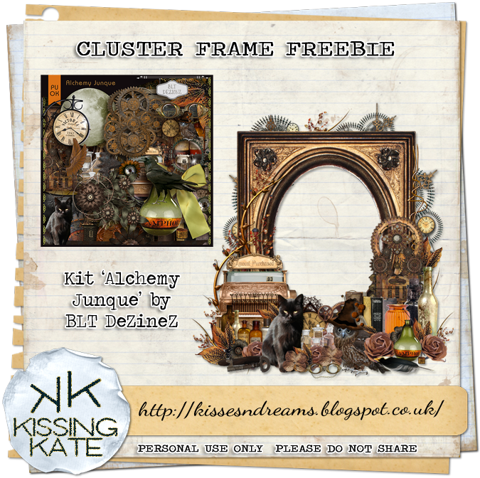 Kisses N Dreams - Freebie Steampunk Scrap Kits (700x700), Png Download