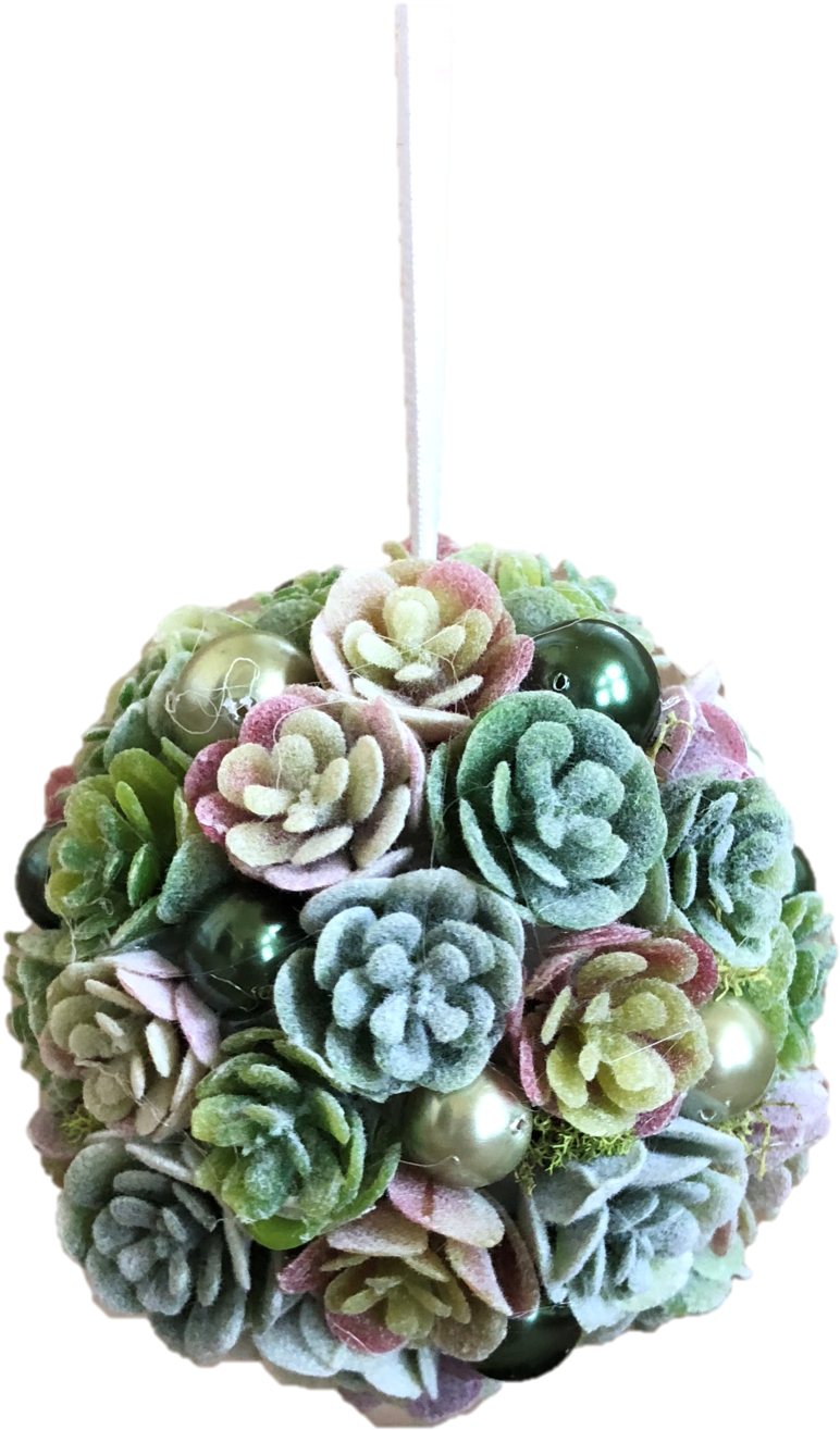 Load Image Into Gallery Viewer, Faux Succulent Ornament - Bouquet (1536x2048), Png Download