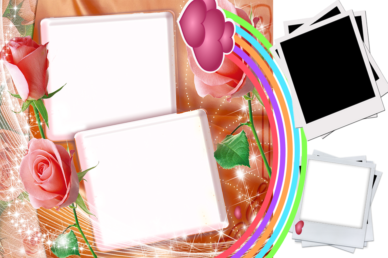 Molduras Para Fotos Namorados Gratis - Hybrid Tea Rose (1280x850), Png Download