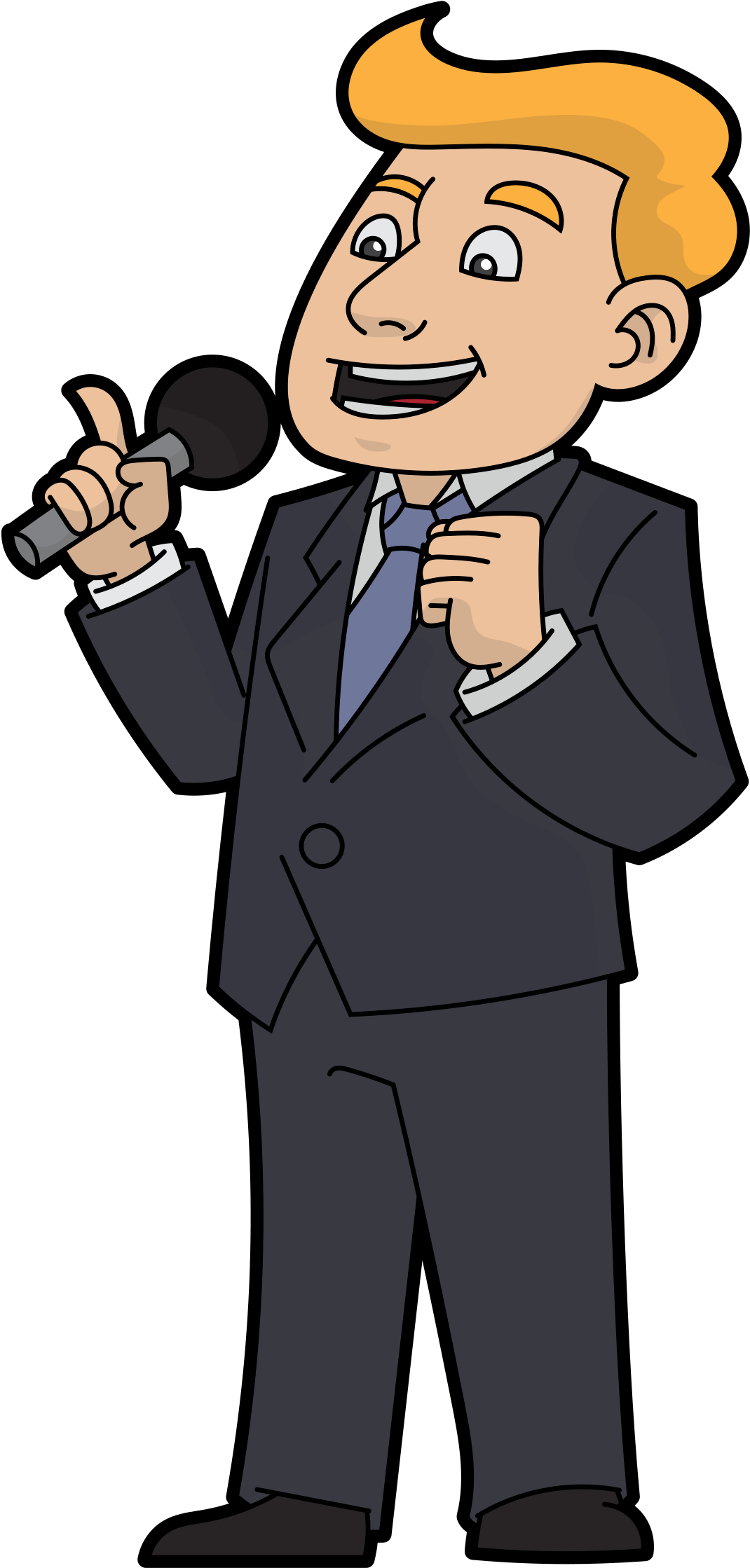 Open - Cartoon (2000x2588), Png Download
