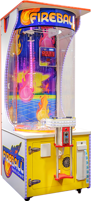 Brand New Fireball - Video Game Arcade Cabinet (800x800), Png Download