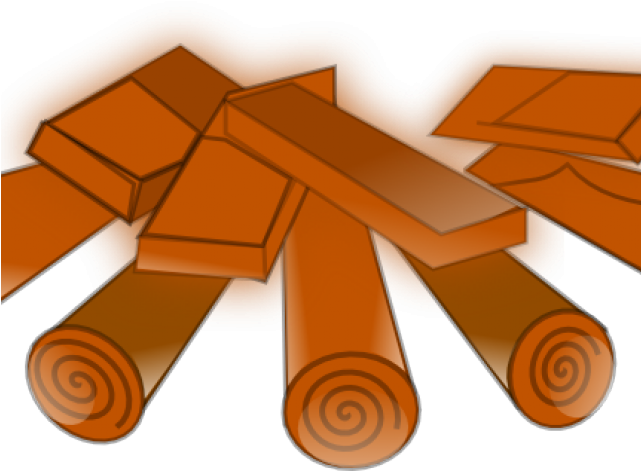 Wood Clipart Piece Wood - Fire Clip Art (640x480), Png Download