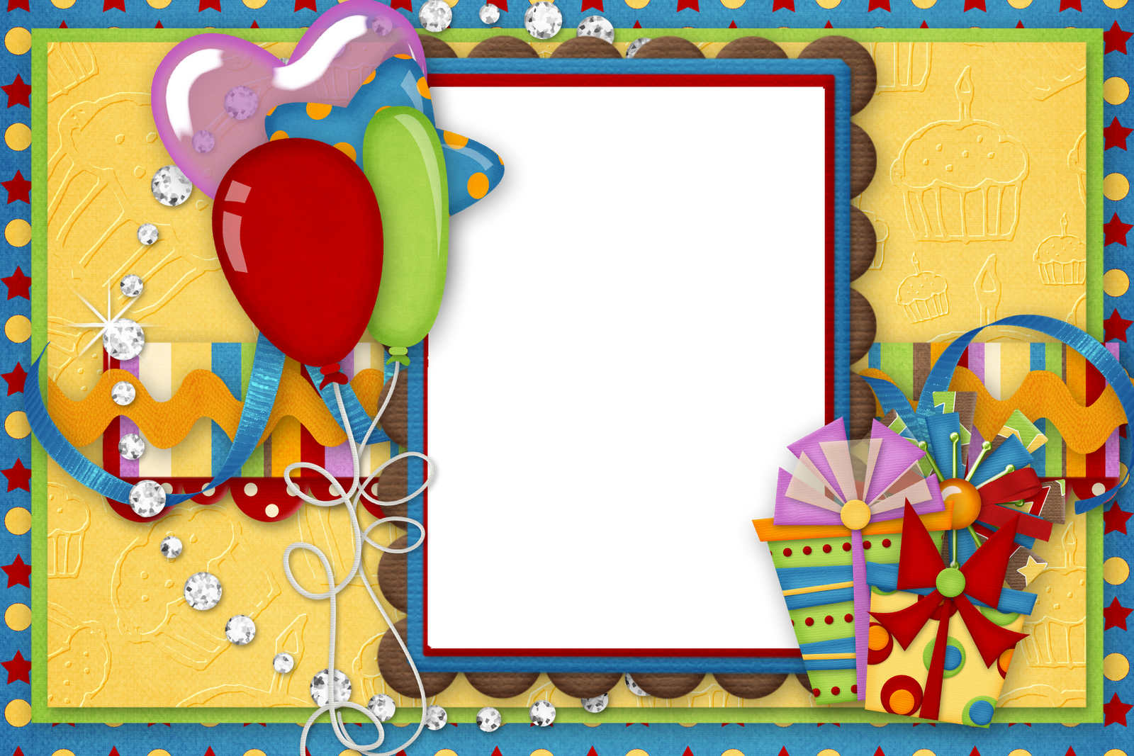 Marcos De Cumpleanos Para Hombres - Marco Para Foto Cumpleños (1600x1067), Png Download