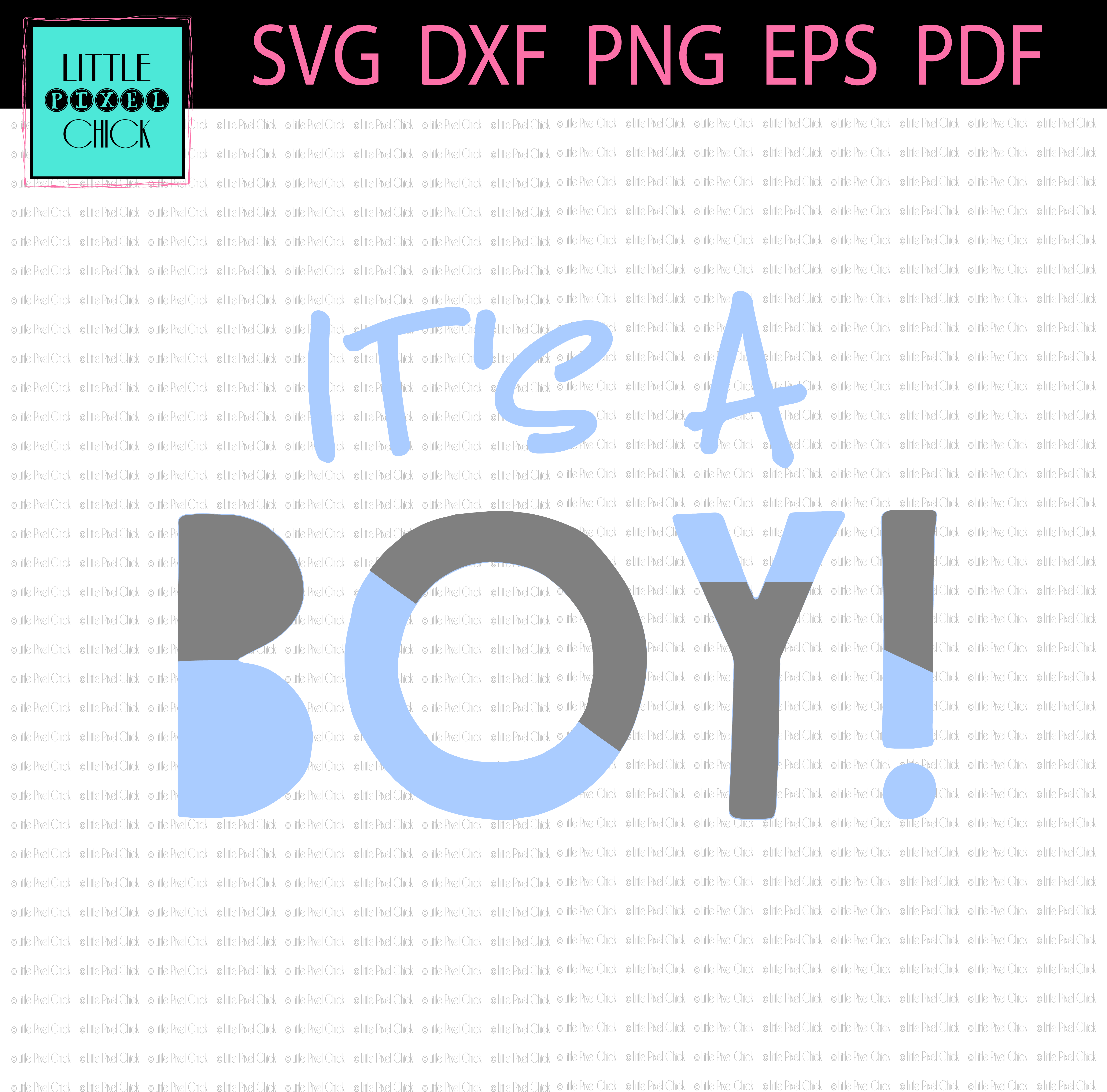 It's A Boy - Poster (5834x5834), Png Download