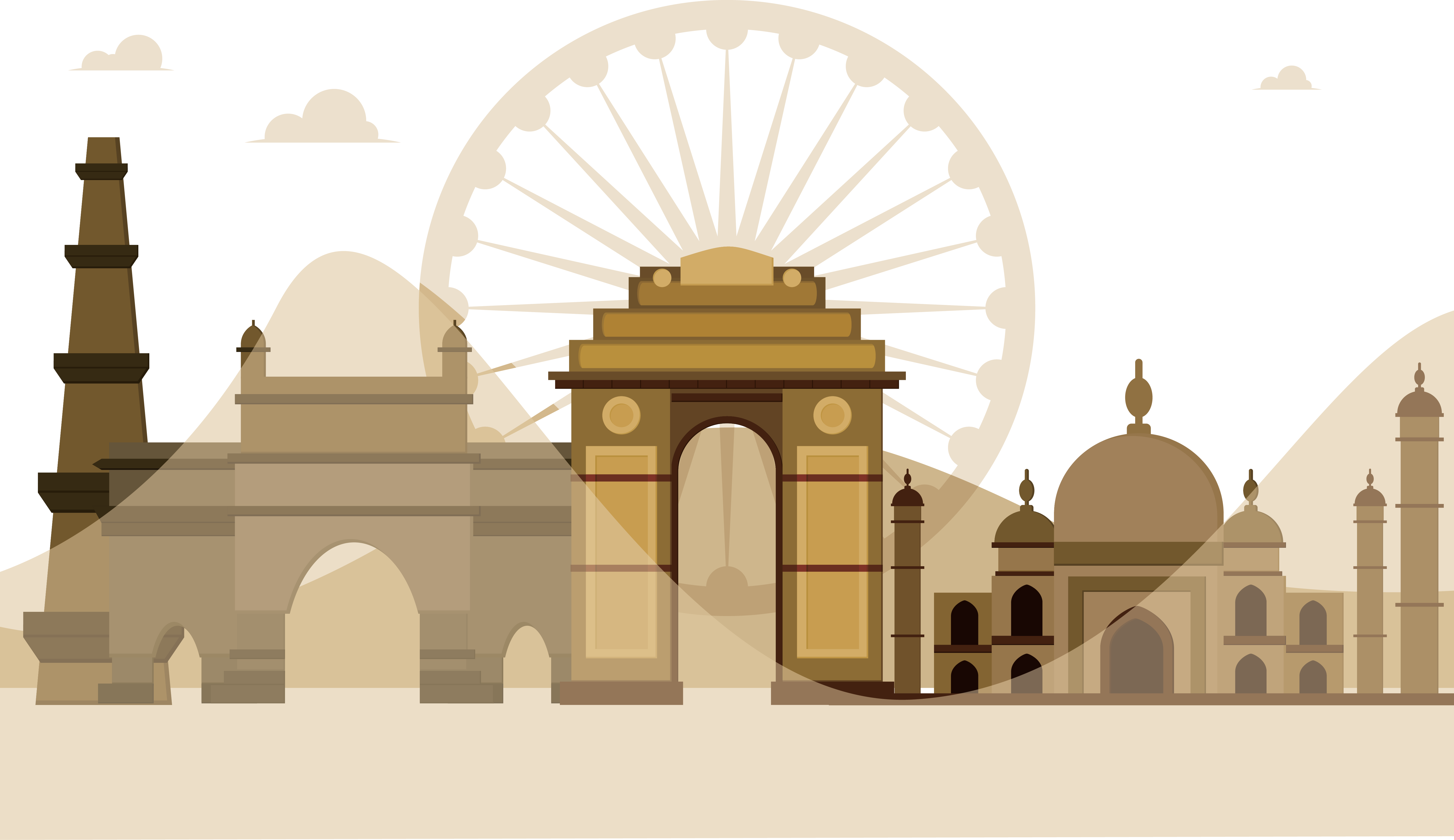 Happy Republic Day 2019 (5833x3372), Png Download