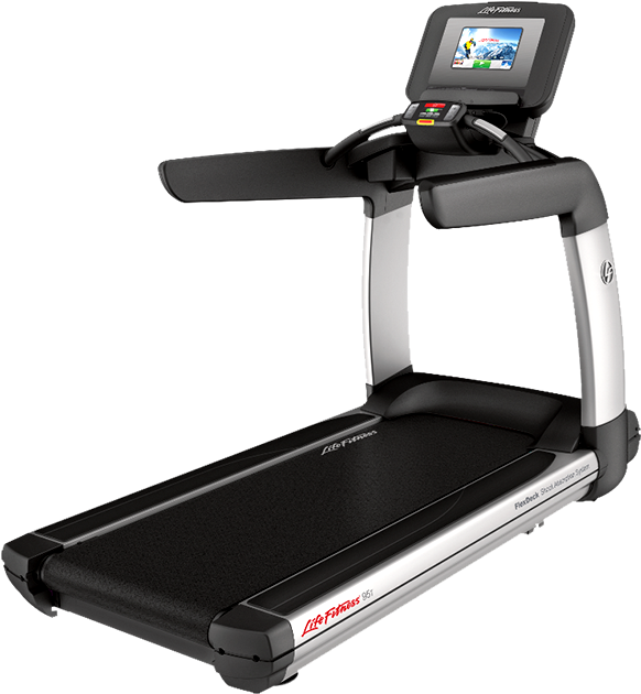 Life Fitness Discover Si Treadmill - Life Fitness Discover Se Treadmill (745x695), Png Download