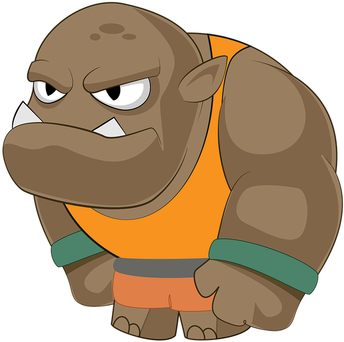 Cartoon Giant (774x720), Png Download