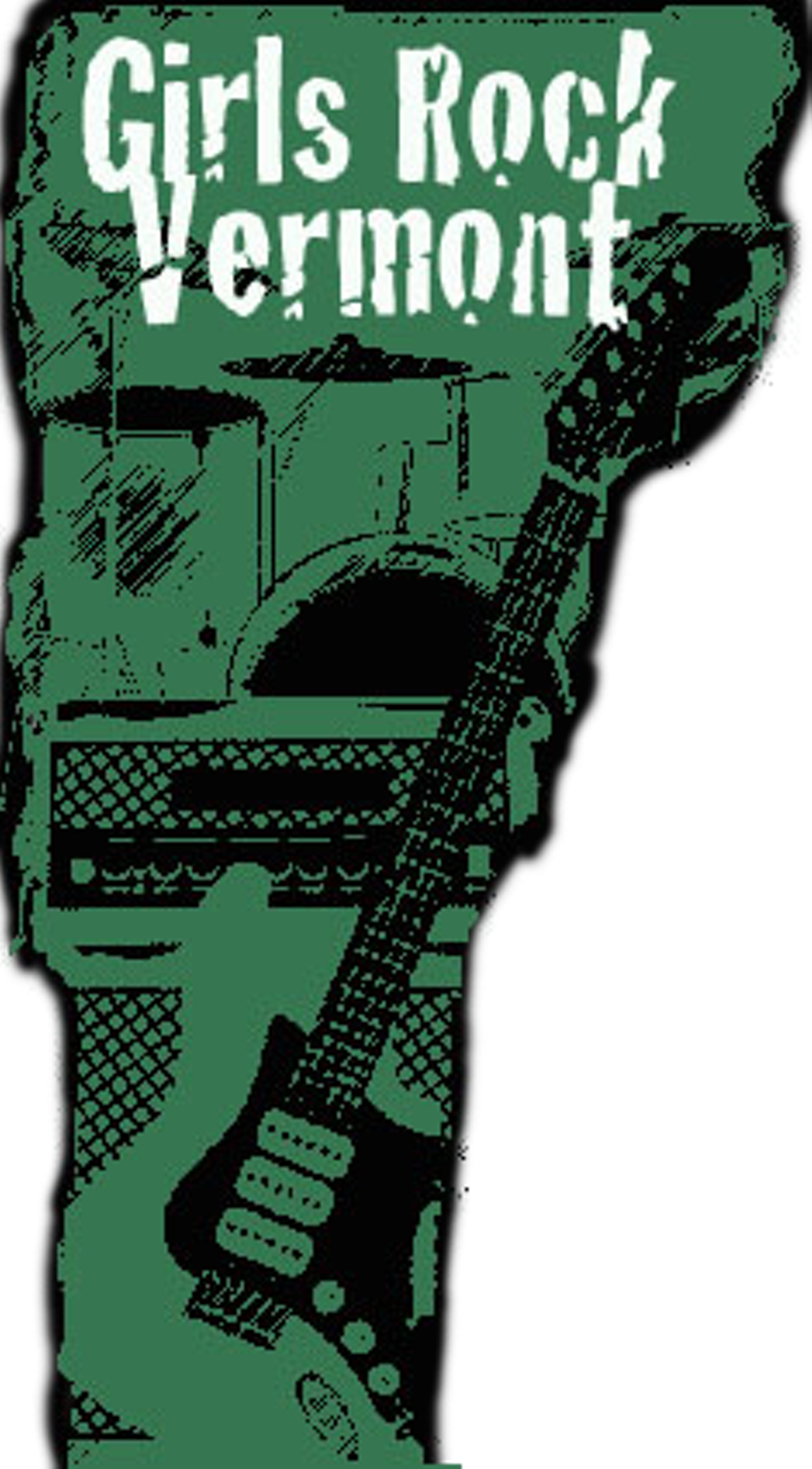 Grvt Logo Transparent - Girls Rock Vermont (1280x2315), Png Download