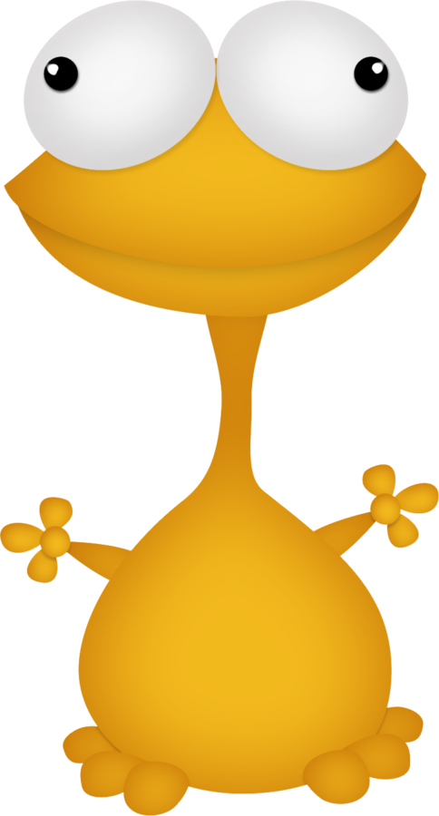 Felt Monster, Monster Party, Monster Mash, Cute Monsters, (484x900), Png Download