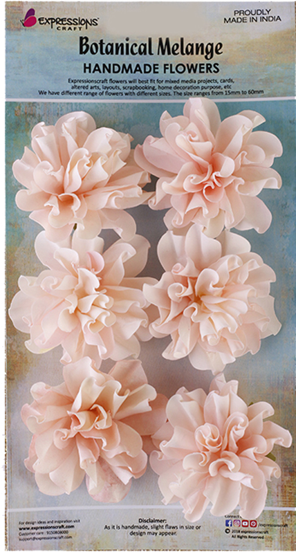 Handmade Flowers - Dahlia (800x800), Png Download