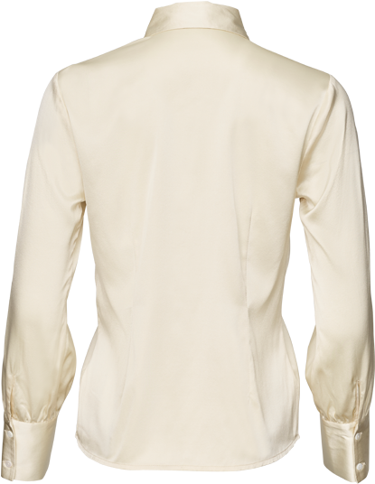 Levinson Silk Shirt Gardenia - Formal Wear (800x800), Png Download