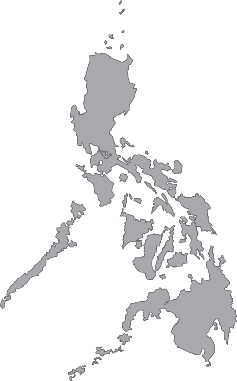 Philippines - Map Of The Philippines (462x742), Png Download
