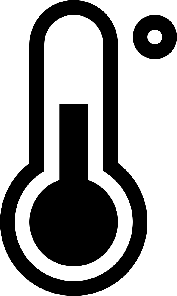 Png File - Thermometer (588x980), Png Download