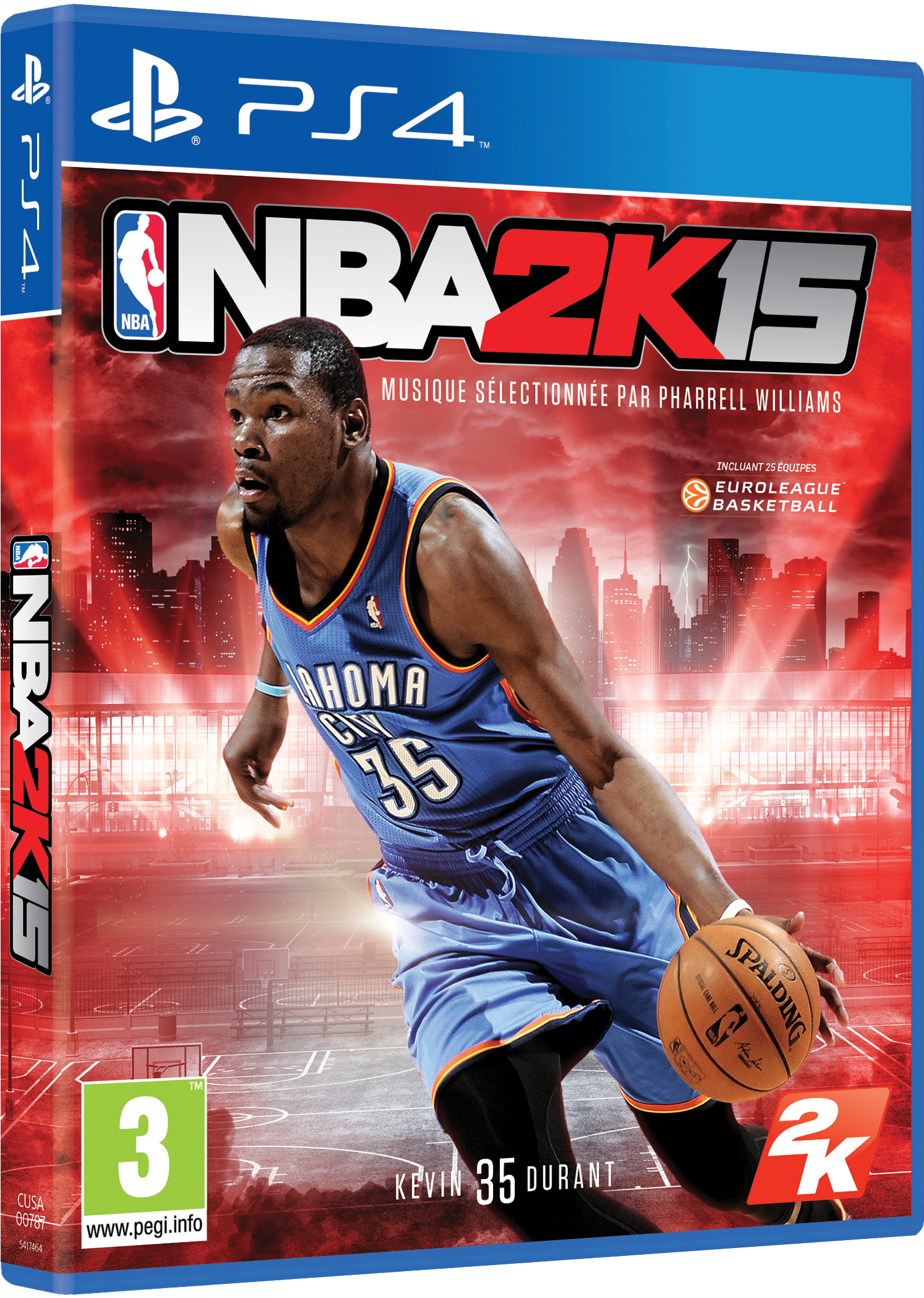 Nba 2k15 Ps4 3d Packshot Fre - Nba 2k15 Xbox 360 (1650x2250), Png Download