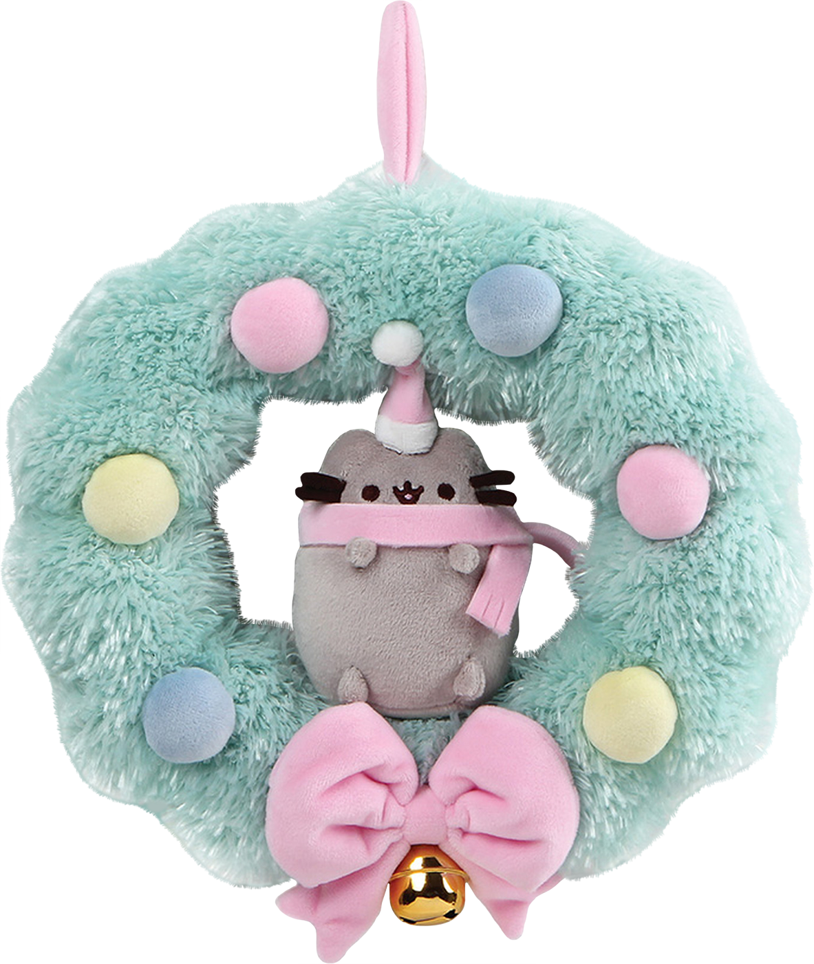 Pusheen - Pusheen Wreath 10 (1183x1400), Png Download