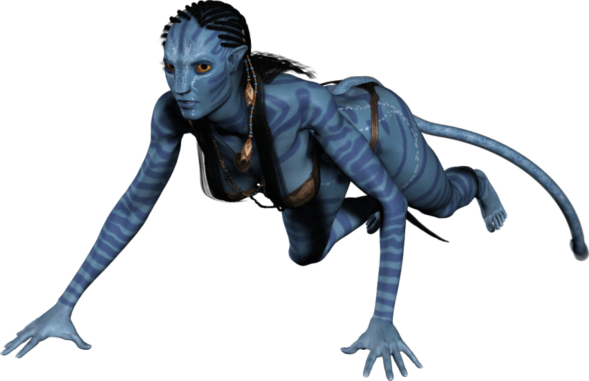 Free Png Avatar Neytiri Png - Illustration (850x550), Png Download