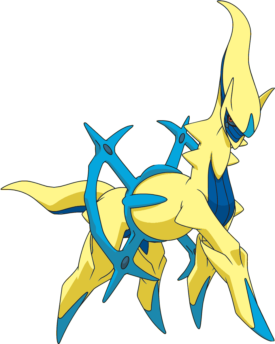 Arceus Splash Dp Shiny - Pokemon Arceus (977x1208), Png Download