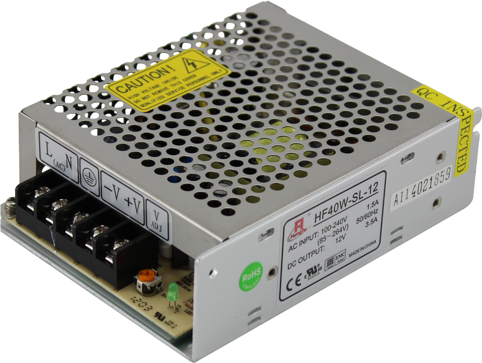 Ps1 40w Sl12 0 - Power Supply 12 Volt 5 Amp (1000x1000), Png Download