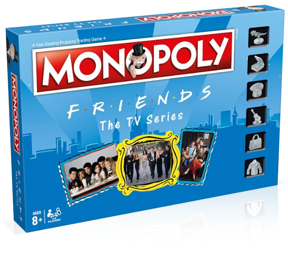 Friends Monopoly - Monopoly Friends (1000x1000), Png Download