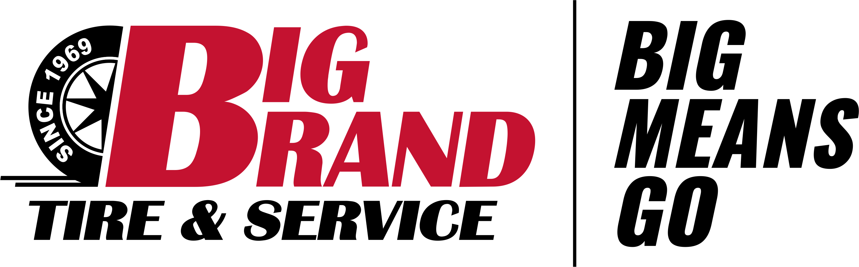 Big Brand Tire & Servicelogo - Big Brand Tire & Service (2933x914), Png Download