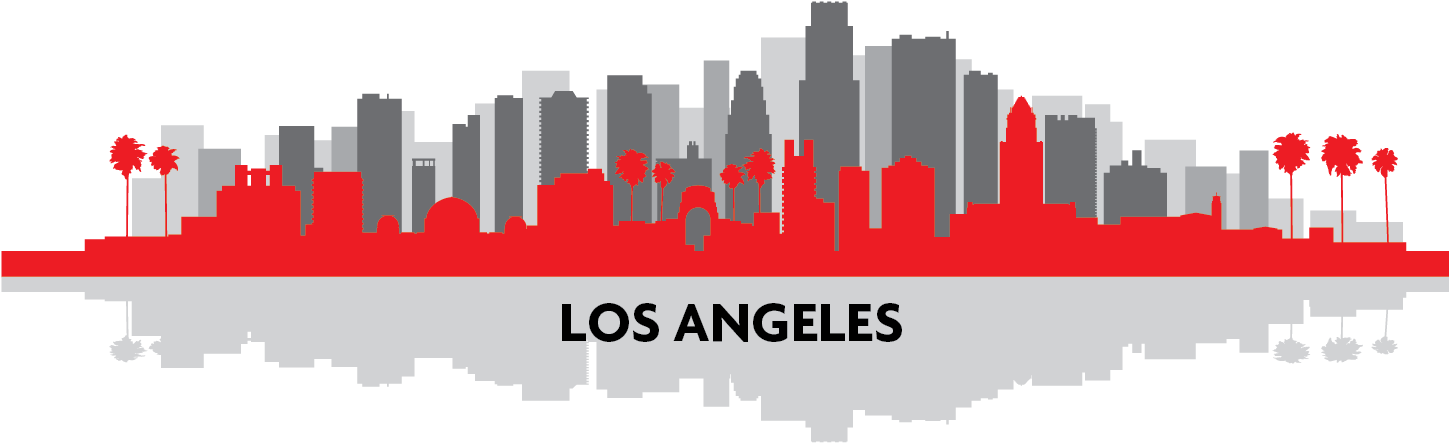 Los Angeles Fire Protection Engineering - Los Angeles (1500x528), Png Download