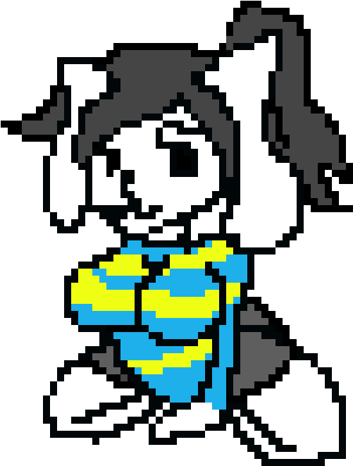 Temmie - Cartoon (540x710), Png Download