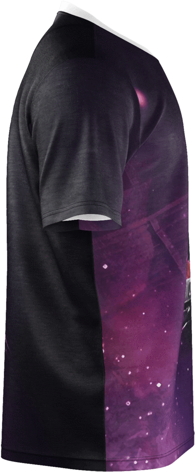 Raven Galaxy Print Fortnite T-shirt - Formal Wear (1024x1024), Png Download