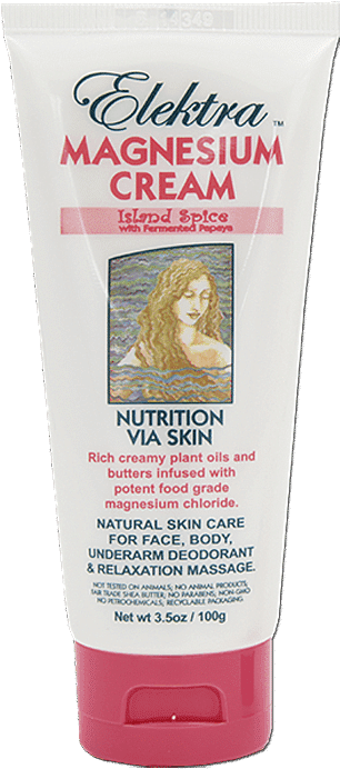 Elektra Magnesium Island Spice Cream 100g Tube - Sunscreen (800x800), Png Download