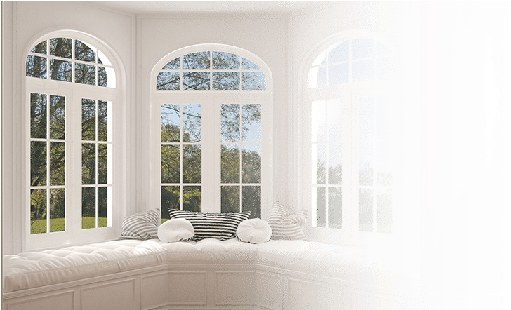Bay Windows - Fototapeten Fenster Garten (830x441), Png Download