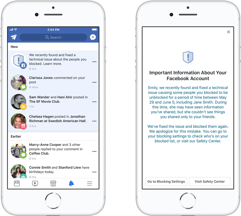 Facebook Added That 83 Percent Of People Affected By - Business Welcome Message Google (1024x819), Png Download
