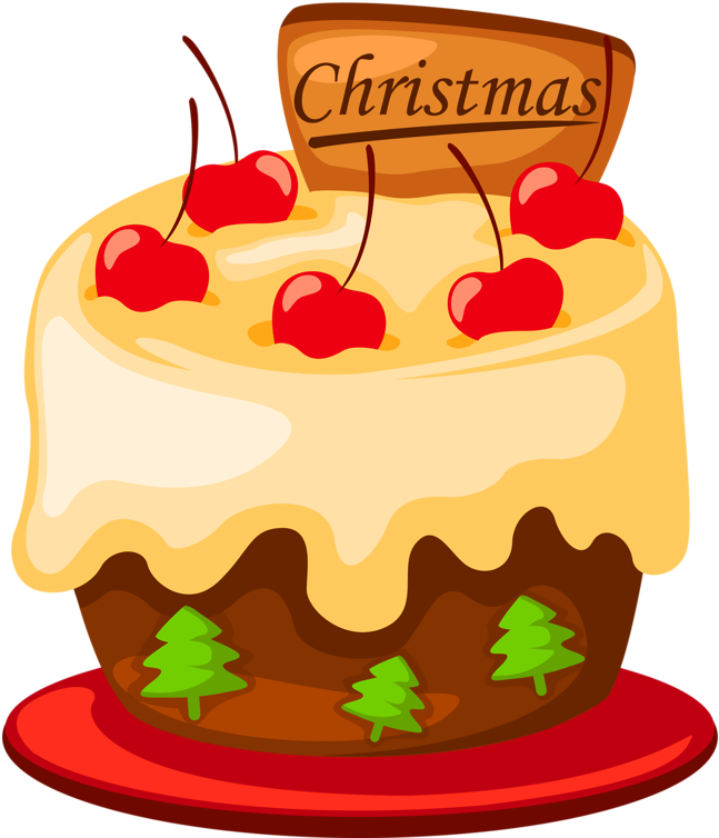 Cupcakes, Food Clips, Clipart, Album, Sweet, Desserts, - Merry Christmas Cake Drawing (728x800), Png Download