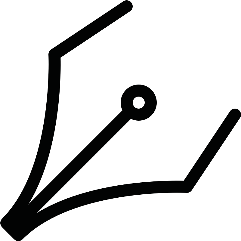 Graphic Edit Fountain Pen - Pen Icon Png (960x960), Png Download