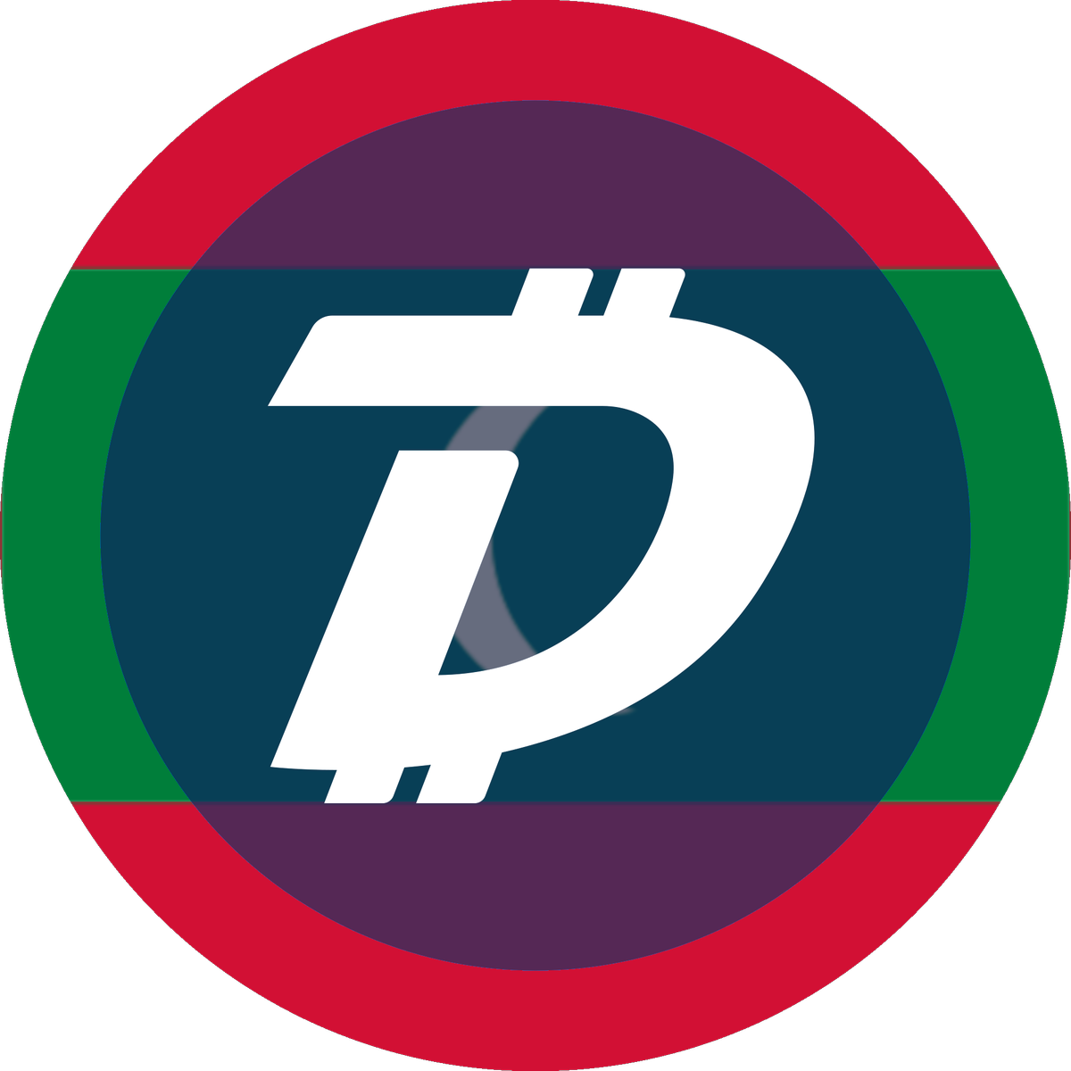 National @digibytecoin - Digibyte Love (1200x1200), Png Download