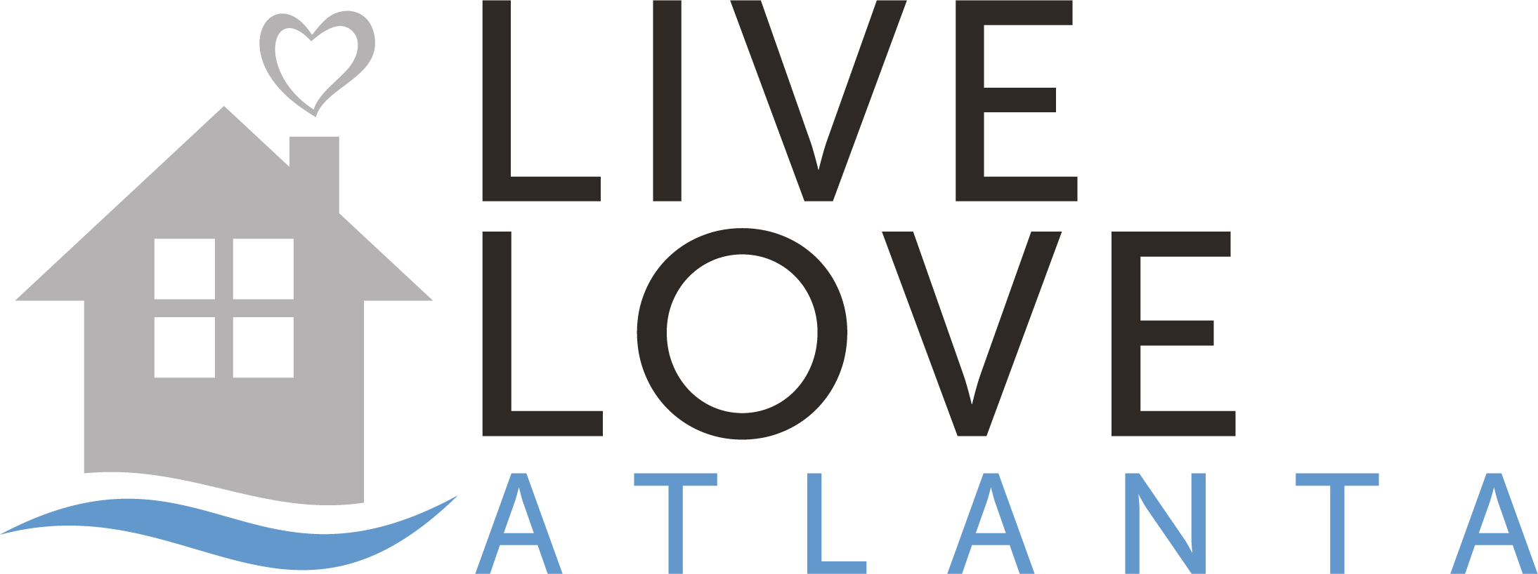 Live Love Atlanta® - Poster (2189x818), Png Download