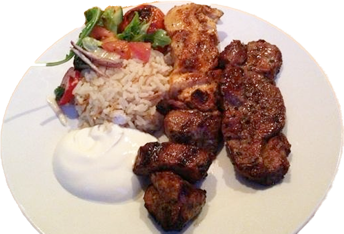 Kebab - Nasi Campur (700x490), Png Download