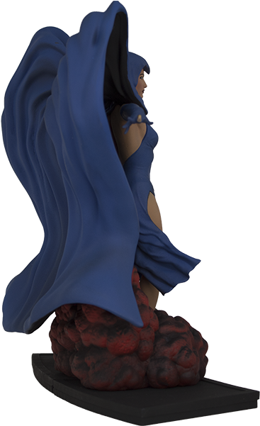 The New Teen Titans Raven Exclusive Statue - Figurine (600x600), Png Download