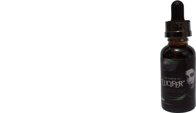 The Curse Of Lucifer - Glass Bottle (762x413), Png Download