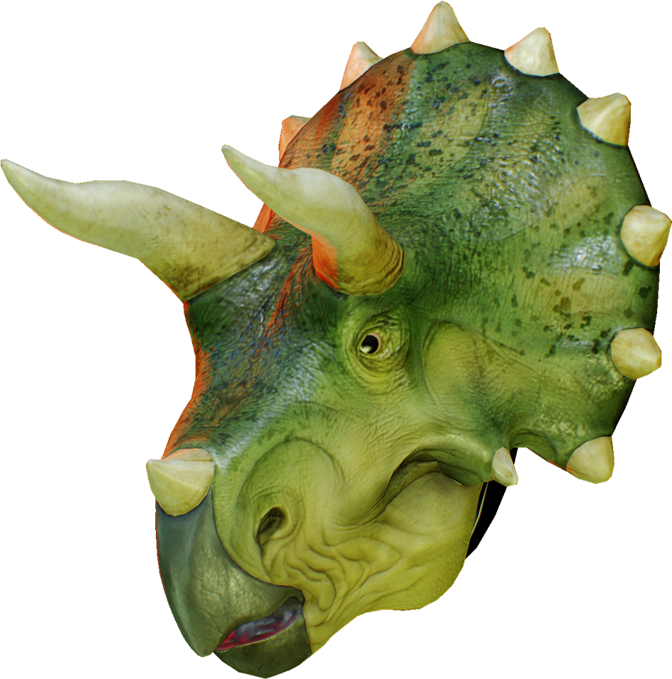 Triceratops Mask - Payday 2 Triceratops (1100x1100), Png Download
