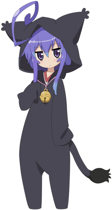 Miniwa Tsumiki - Acchi Kocchi Tsumiki Neko Suit (467x768), Png Download