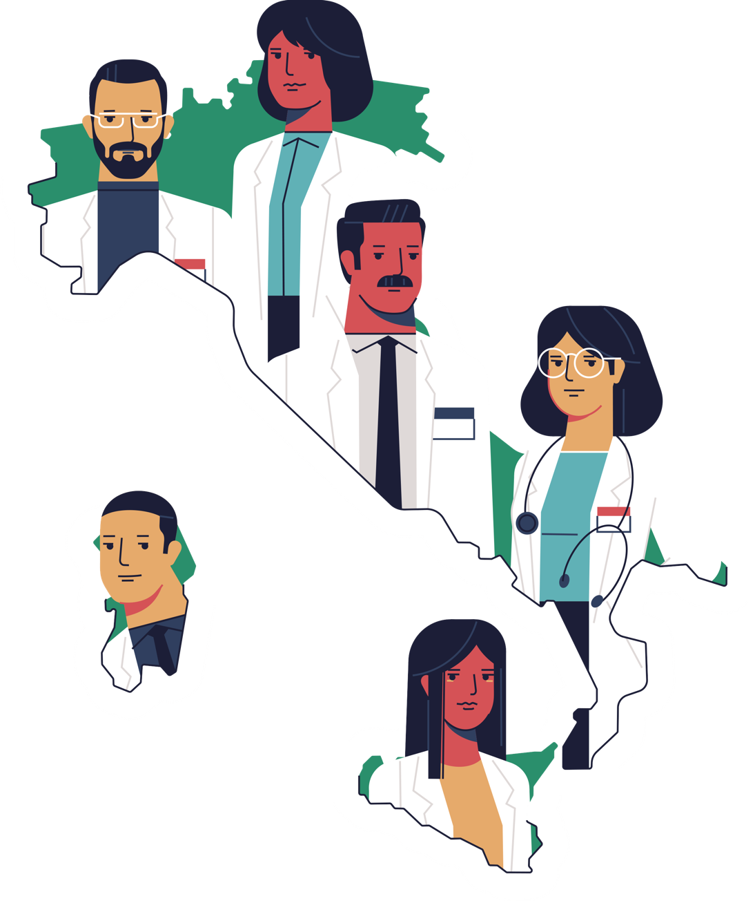 Illustration (1094x1304), Png Download