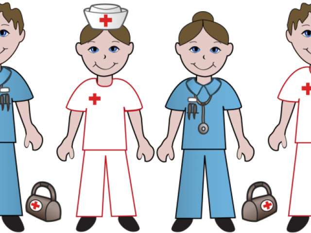 Pretty Clipart Doctor - Doctors And Nurses Clipart (640x480), Png Download