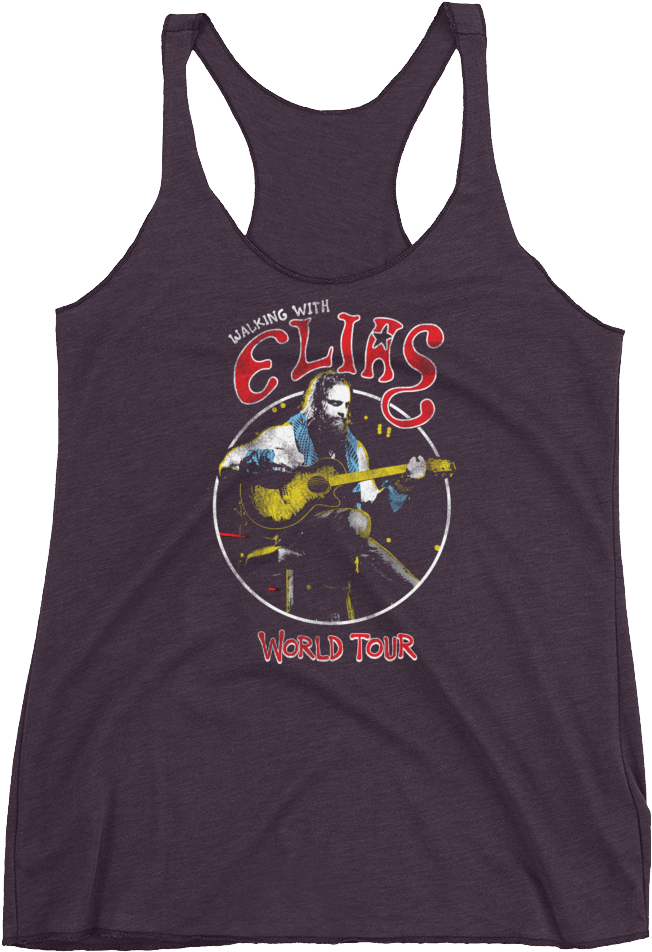 Elias "world Tour" Women's Racerback Tank - Shirt (1000x1000), Png Download