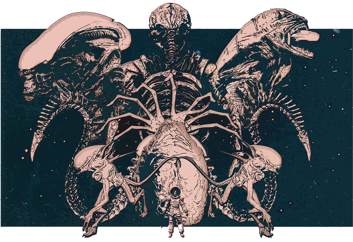 Alien Day Design141 - Illustration (1300x1000), Png Download