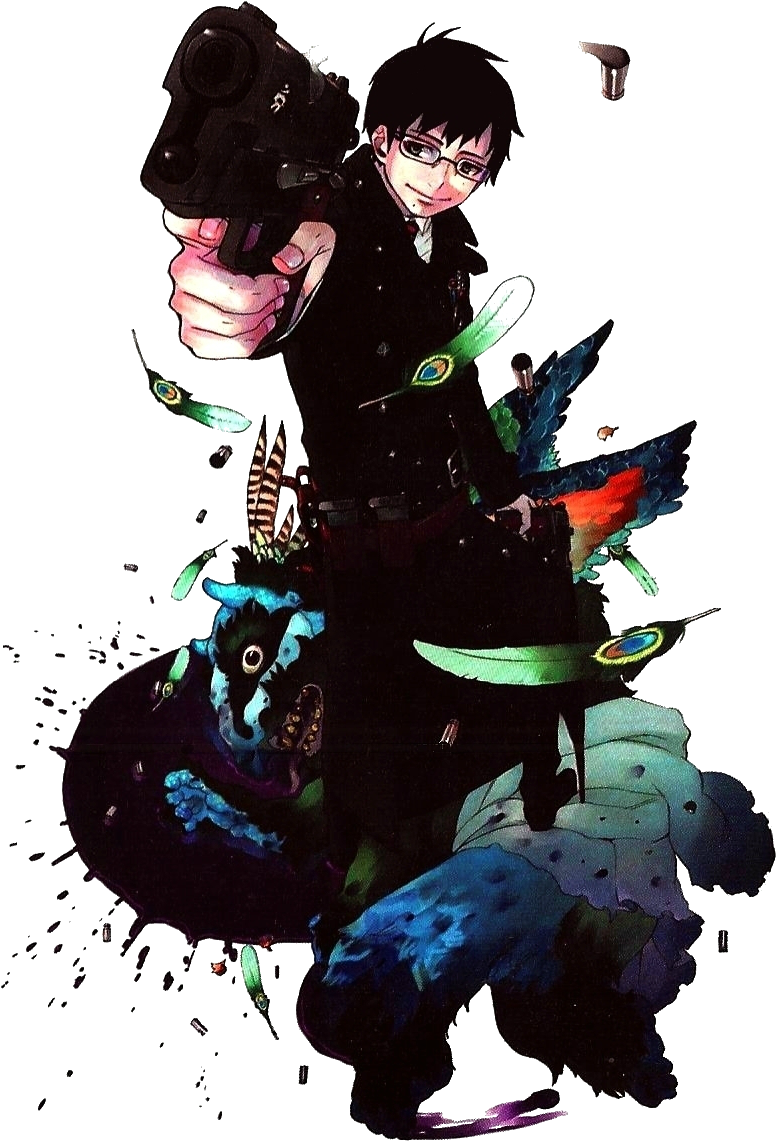 Yukio Okumura - Blue Exorcist Yukio Manga (828x1189), Png Download