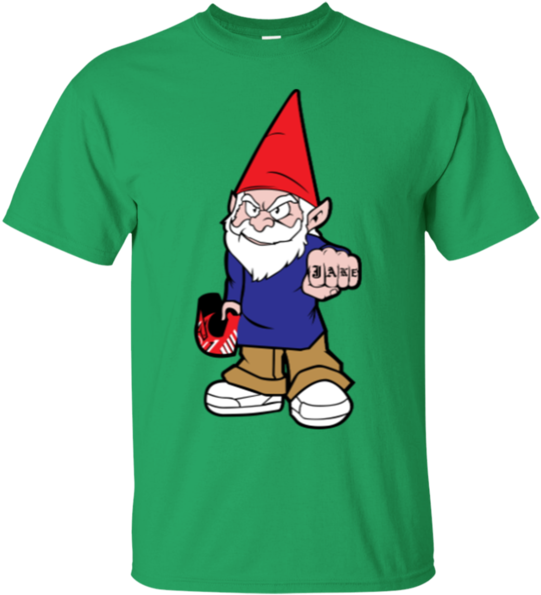 The Garden Snake Gnome Nation Shirt Moto Loot Png Gnome - Guys Fieri Shirt (600x600), Png Download
