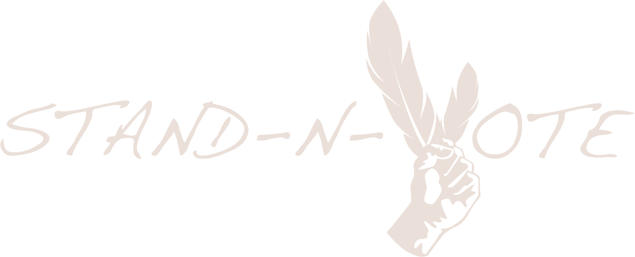 Standnvote Standnvote - Illustration (2168x899), Png Download