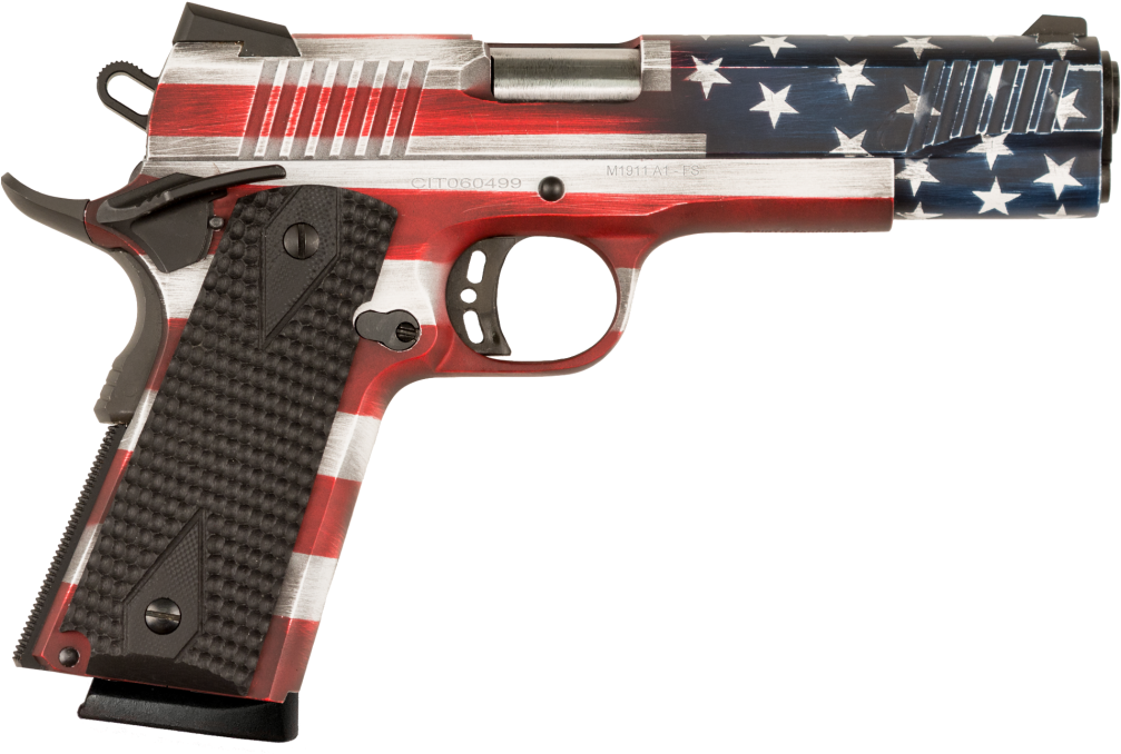 Citadel M-1911 Government Pistol - Citadel American Flag 1911 (1024x1024), Png Download